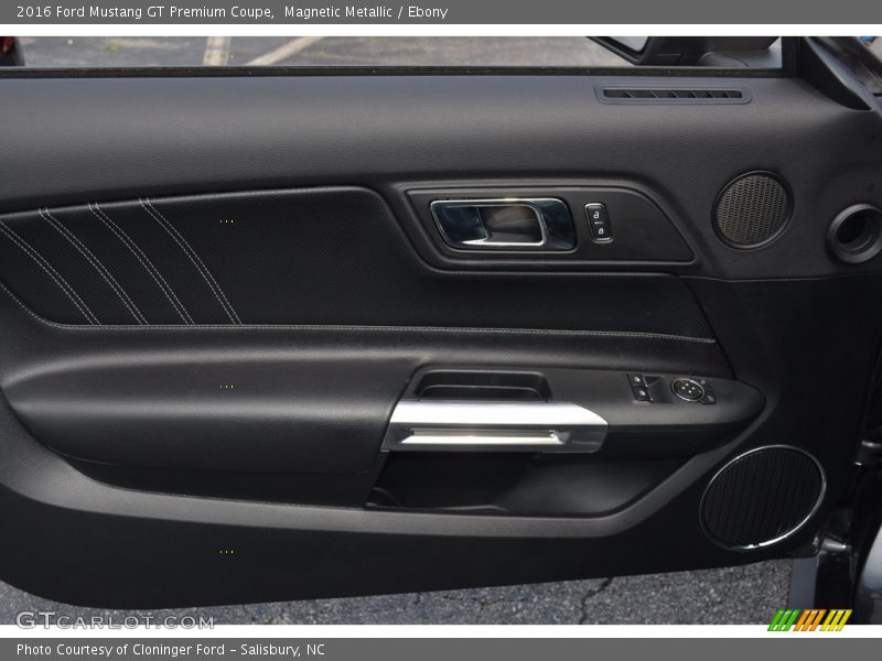 Magnetic Metallic / Ebony 2016 Ford Mustang GT Premium Coupe