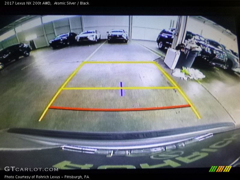 Atomic Silver / Black 2017 Lexus NX 200t AWD