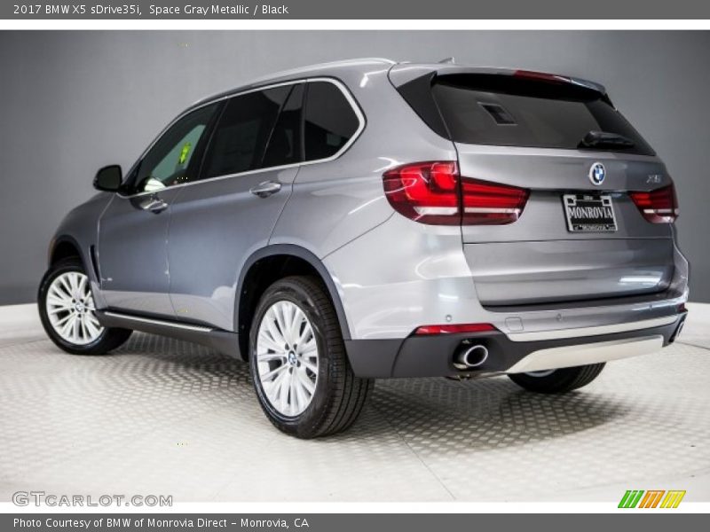 Space Gray Metallic / Black 2017 BMW X5 sDrive35i