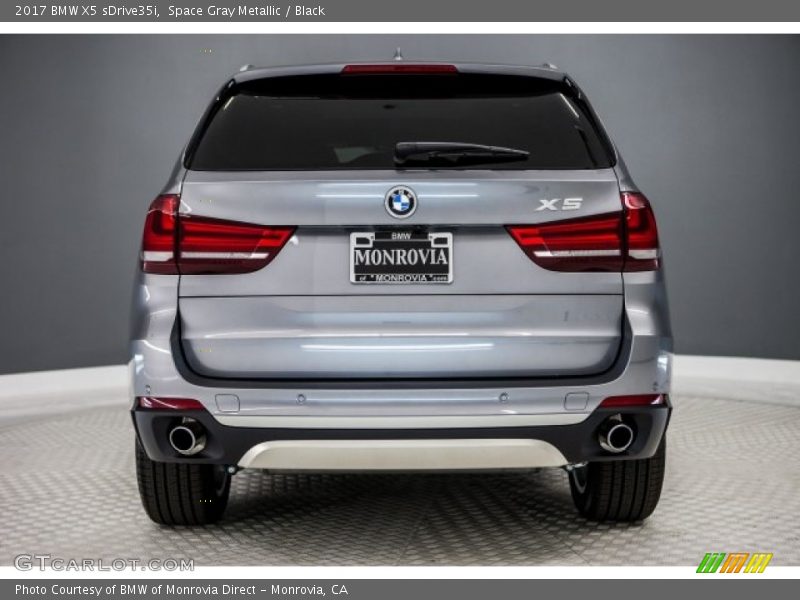 Space Gray Metallic / Black 2017 BMW X5 sDrive35i