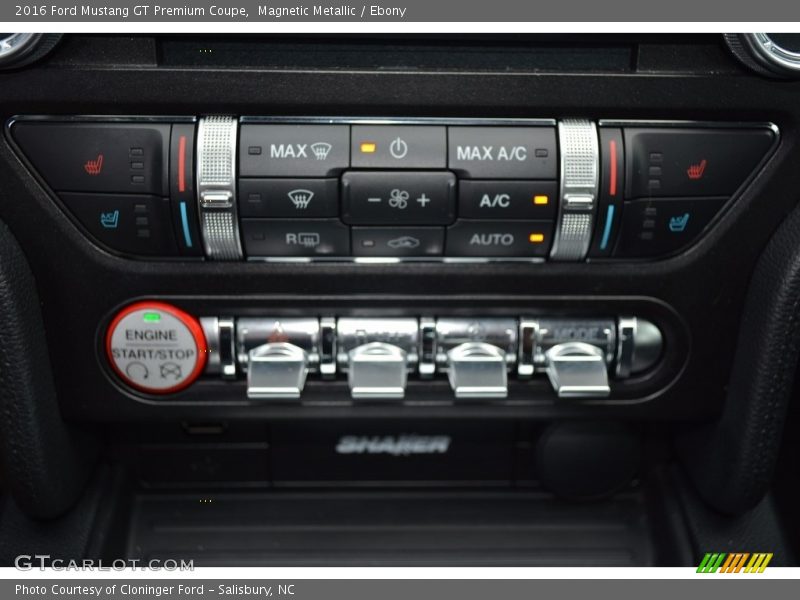 Magnetic Metallic / Ebony 2016 Ford Mustang GT Premium Coupe