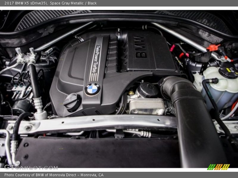 Space Gray Metallic / Black 2017 BMW X5 sDrive35i