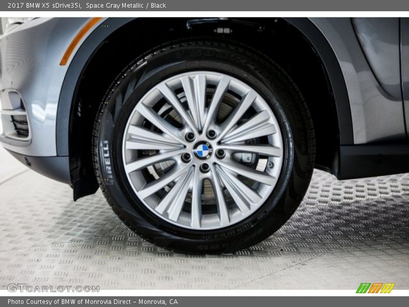 Space Gray Metallic / Black 2017 BMW X5 sDrive35i