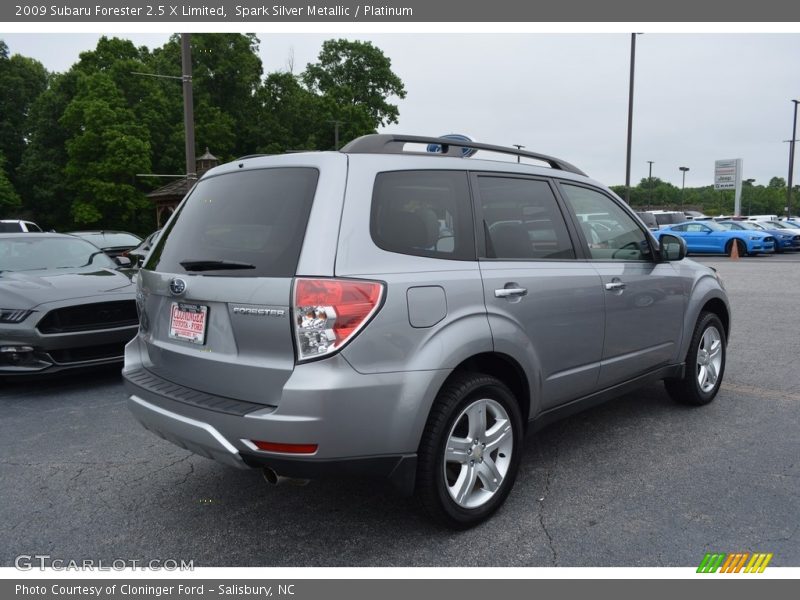 Spark Silver Metallic / Platinum 2009 Subaru Forester 2.5 X Limited