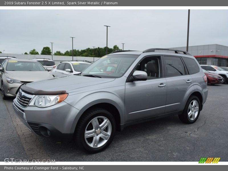 Spark Silver Metallic / Platinum 2009 Subaru Forester 2.5 X Limited