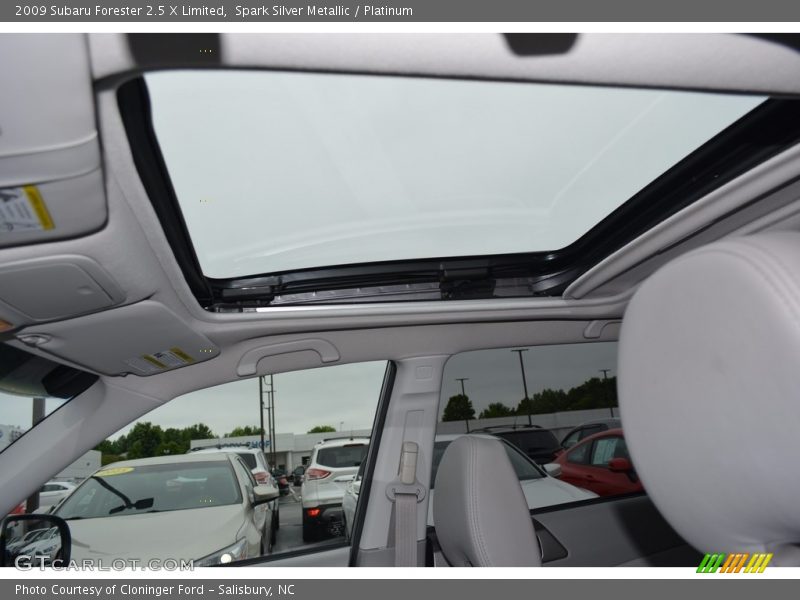 Spark Silver Metallic / Platinum 2009 Subaru Forester 2.5 X Limited