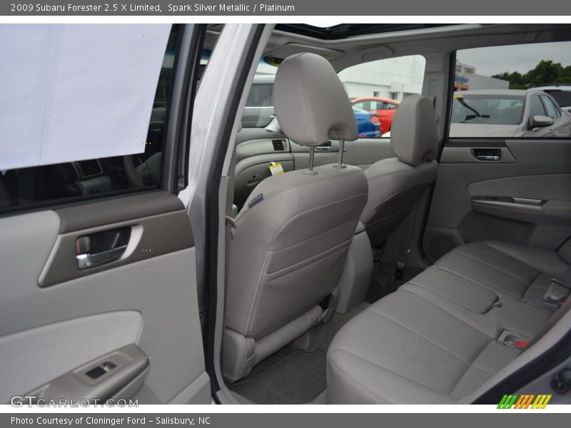 Spark Silver Metallic / Platinum 2009 Subaru Forester 2.5 X Limited