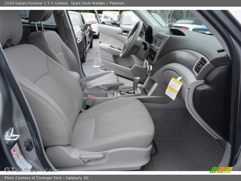 Spark Silver Metallic / Platinum 2009 Subaru Forester 2.5 X Limited