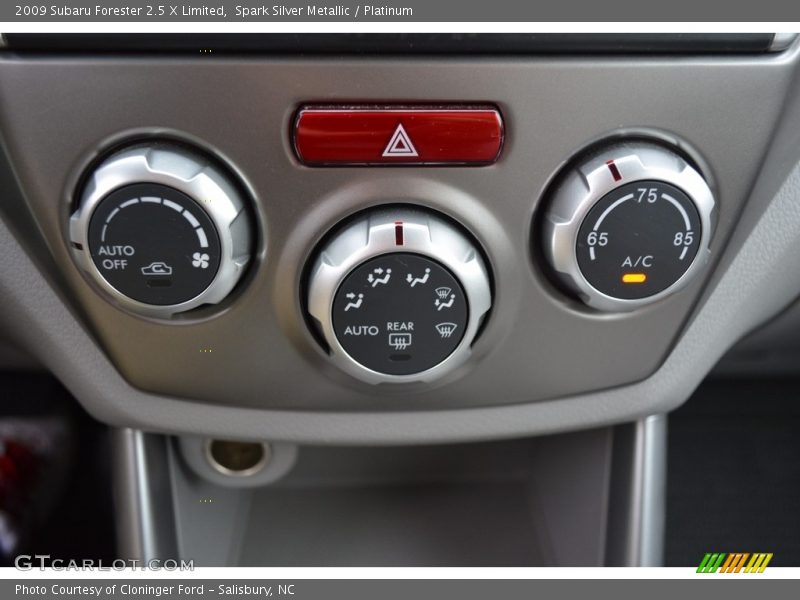 Spark Silver Metallic / Platinum 2009 Subaru Forester 2.5 X Limited