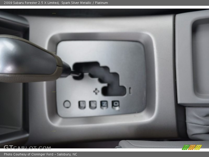 Spark Silver Metallic / Platinum 2009 Subaru Forester 2.5 X Limited