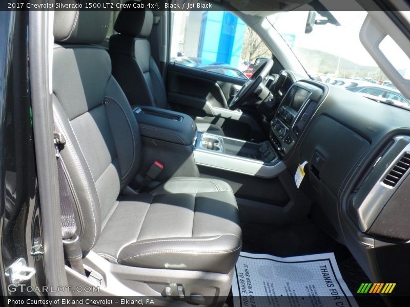 Black / Jet Black 2017 Chevrolet Silverado 1500 LTZ Crew Cab 4x4