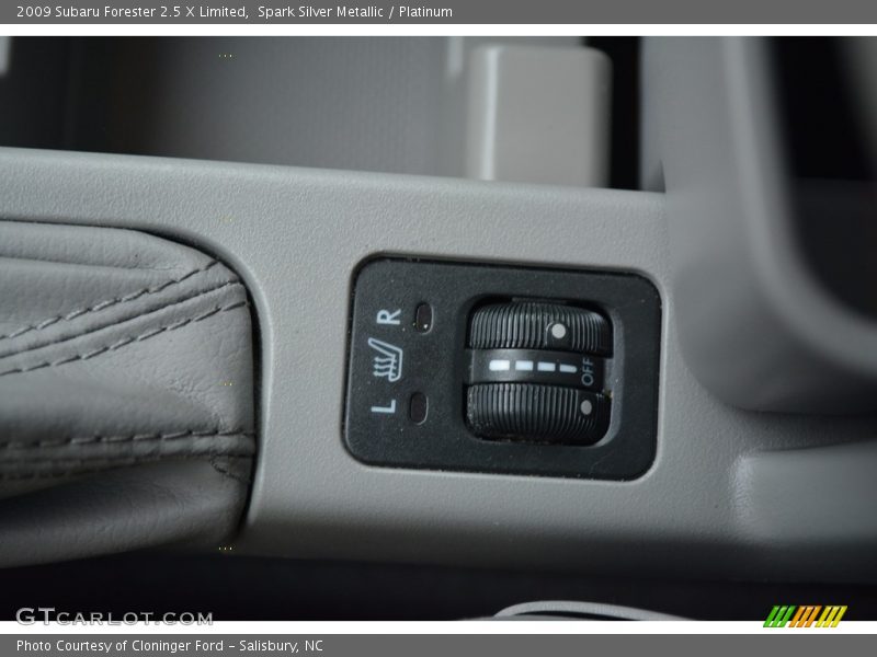 Spark Silver Metallic / Platinum 2009 Subaru Forester 2.5 X Limited