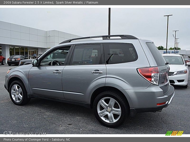 Spark Silver Metallic / Platinum 2009 Subaru Forester 2.5 X Limited