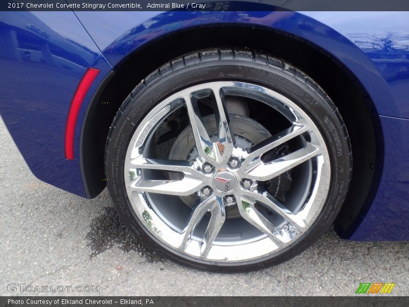  2017 Corvette Stingray Convertible Wheel