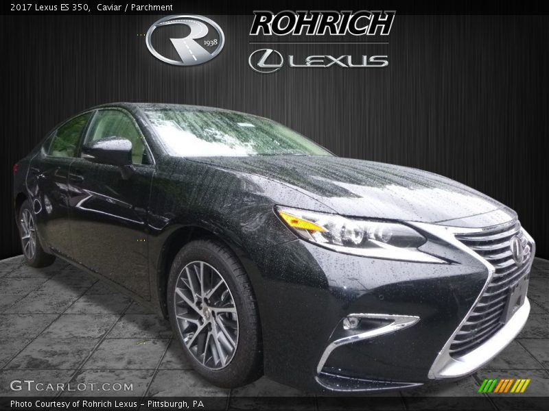 Caviar / Parchment 2017 Lexus ES 350