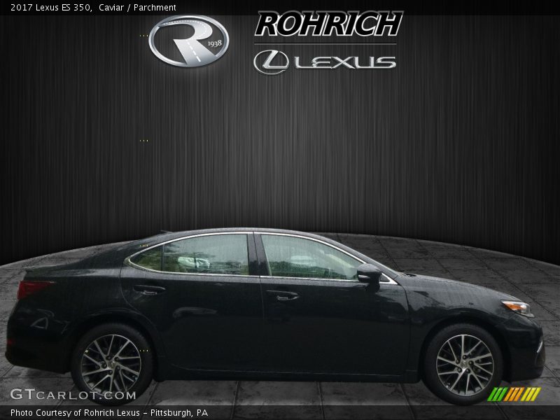 Caviar / Parchment 2017 Lexus ES 350