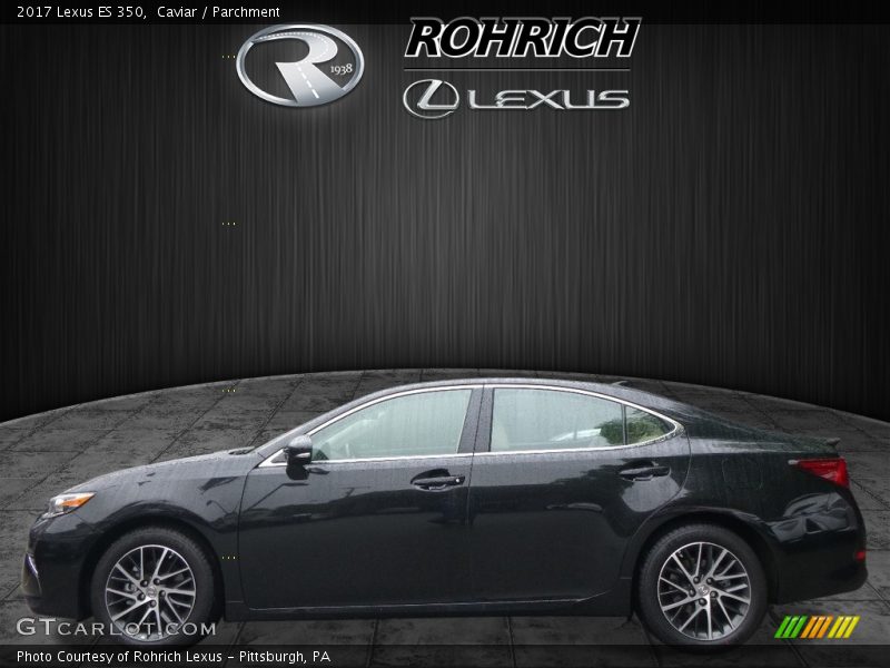 Caviar / Parchment 2017 Lexus ES 350