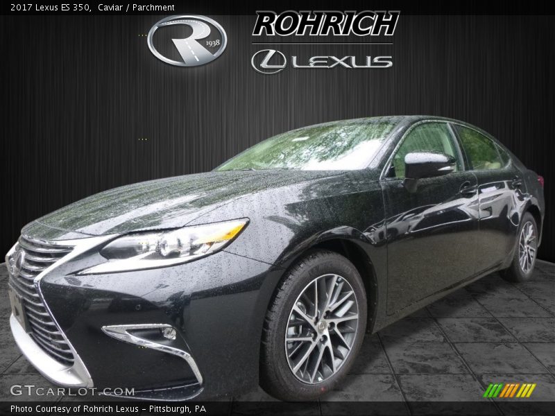 Caviar / Parchment 2017 Lexus ES 350