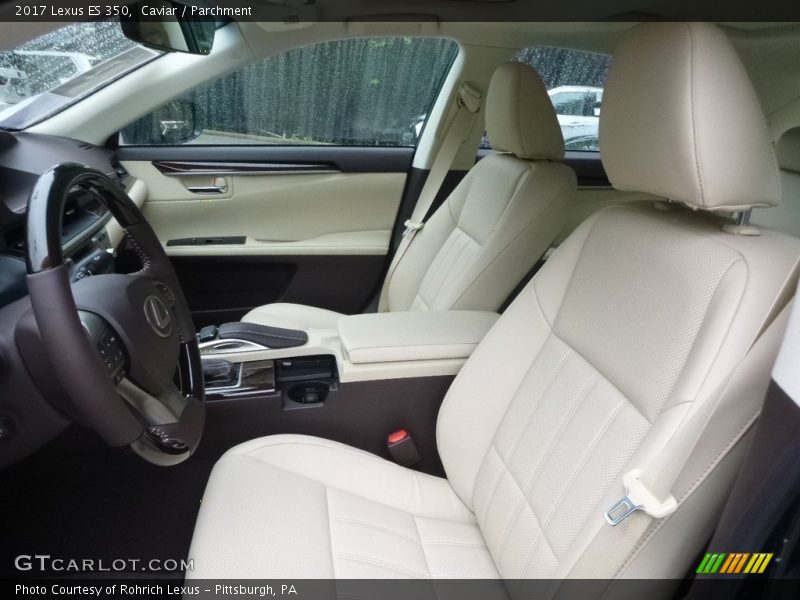 Caviar / Parchment 2017 Lexus ES 350