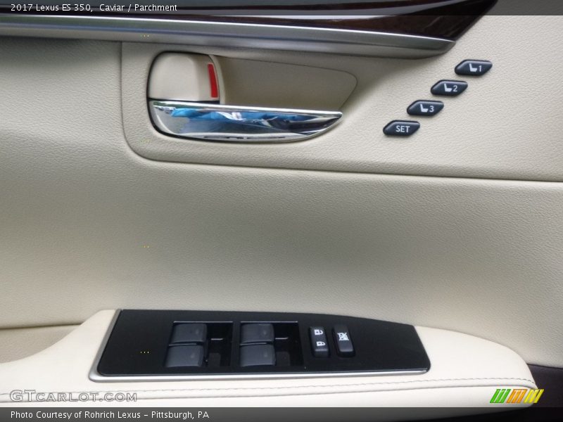 Caviar / Parchment 2017 Lexus ES 350