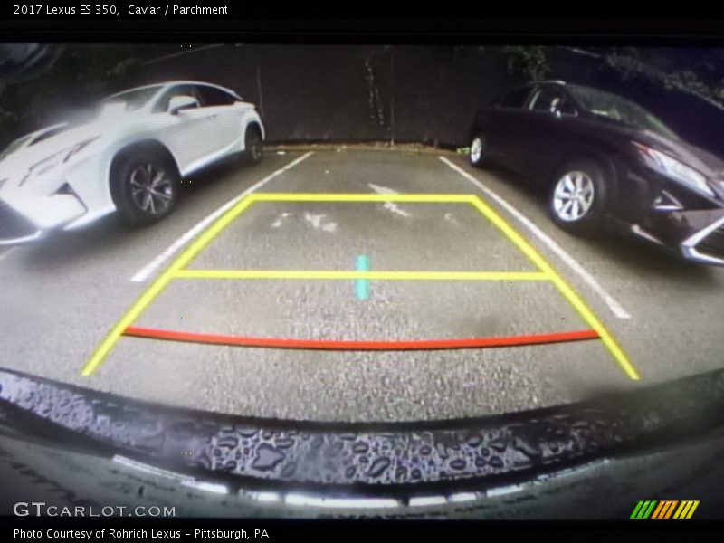 Caviar / Parchment 2017 Lexus ES 350