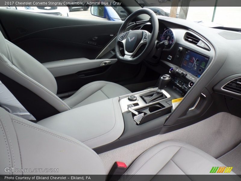 Dashboard of 2017 Corvette Stingray Convertible