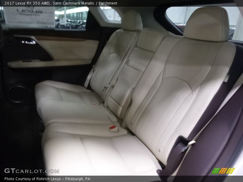Satin Cashmere Metallic / Parchment 2017 Lexus RX 350 AWD