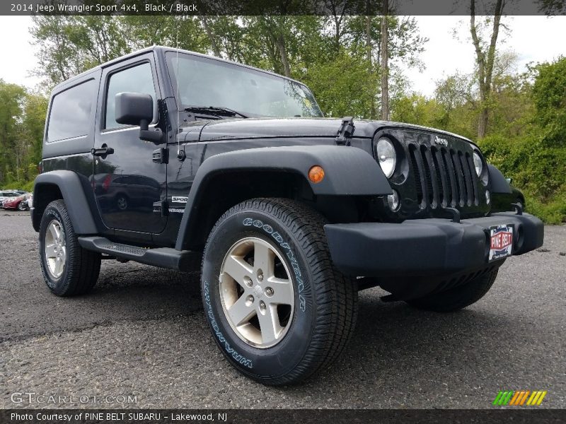 Black / Black 2014 Jeep Wrangler Sport 4x4