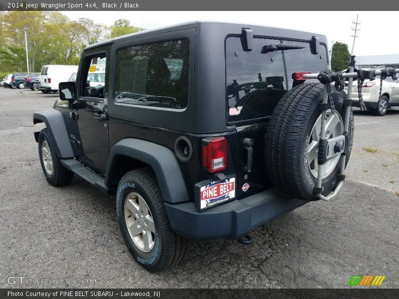 Black / Black 2014 Jeep Wrangler Sport 4x4