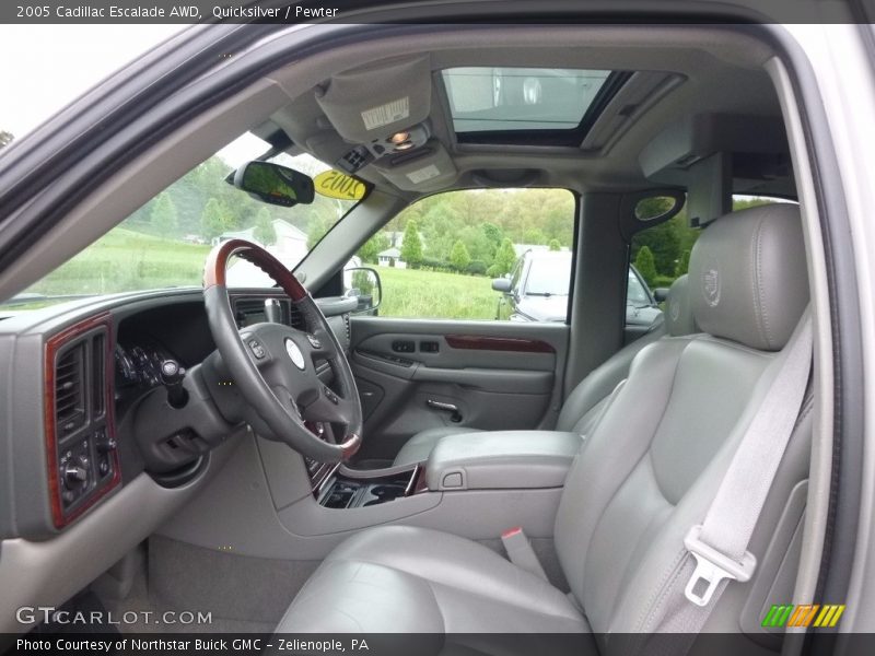Quicksilver / Pewter 2005 Cadillac Escalade AWD