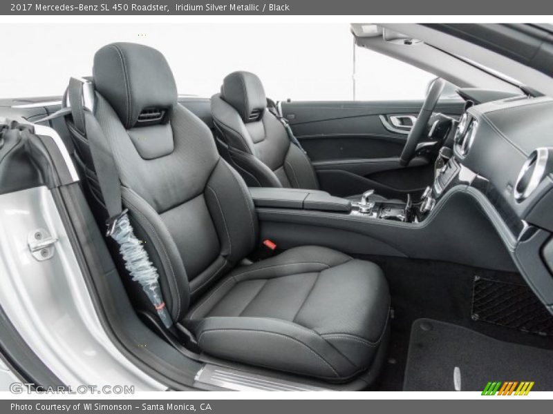Iridium Silver Metallic / Black 2017 Mercedes-Benz SL 450 Roadster