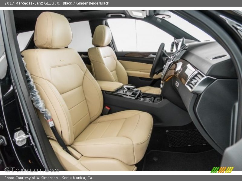 Black / Ginger Beige/Black 2017 Mercedes-Benz GLE 350