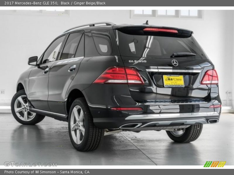 Black / Ginger Beige/Black 2017 Mercedes-Benz GLE 350