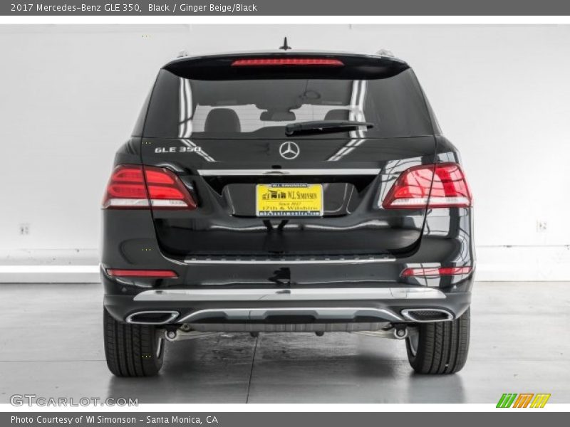 Black / Ginger Beige/Black 2017 Mercedes-Benz GLE 350