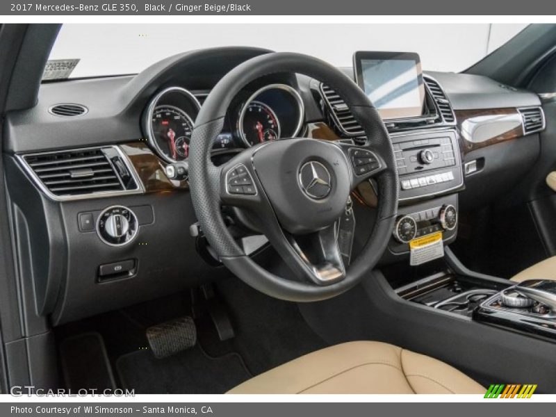 Black / Ginger Beige/Black 2017 Mercedes-Benz GLE 350