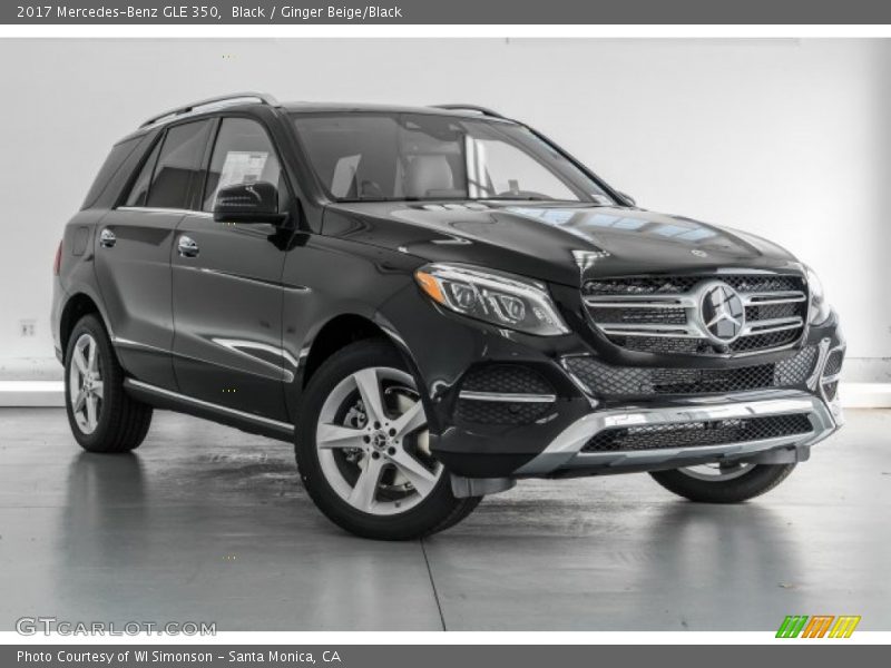 Black / Ginger Beige/Black 2017 Mercedes-Benz GLE 350