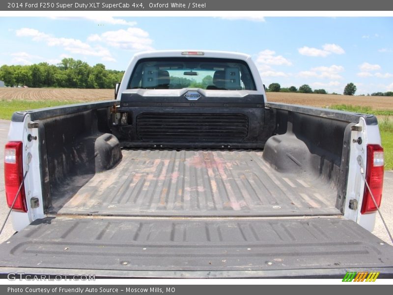 Oxford White / Steel 2014 Ford F250 Super Duty XLT SuperCab 4x4