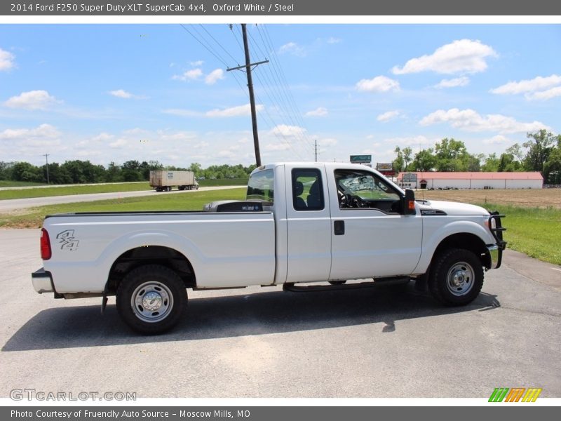 Oxford White / Steel 2014 Ford F250 Super Duty XLT SuperCab 4x4