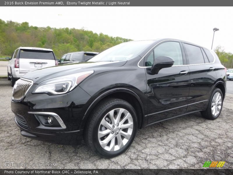 Ebony Twilight Metallic / Light Neutral 2016 Buick Envision Premium AWD