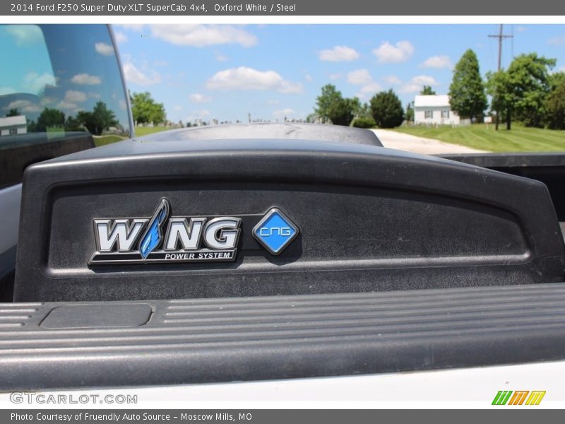 Oxford White / Steel 2014 Ford F250 Super Duty XLT SuperCab 4x4