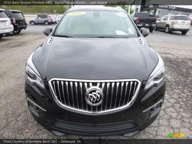 Ebony Twilight Metallic / Light Neutral 2016 Buick Envision Premium AWD