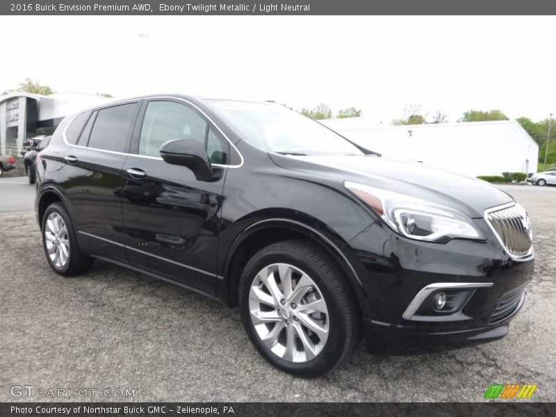 Ebony Twilight Metallic / Light Neutral 2016 Buick Envision Premium AWD