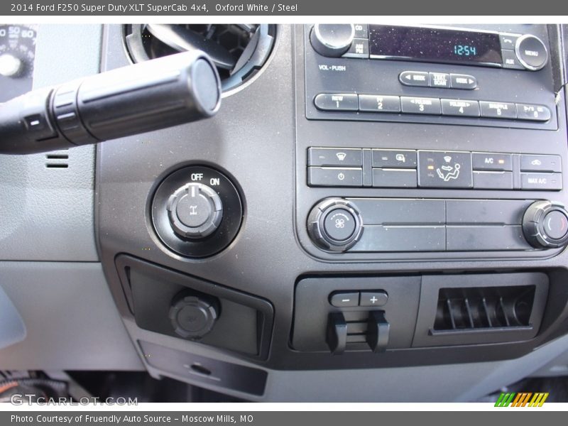 Oxford White / Steel 2014 Ford F250 Super Duty XLT SuperCab 4x4