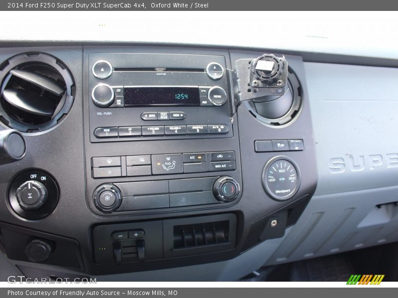 Oxford White / Steel 2014 Ford F250 Super Duty XLT SuperCab 4x4