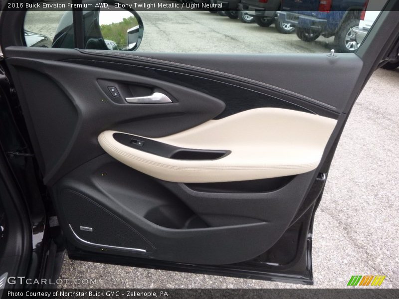 Ebony Twilight Metallic / Light Neutral 2016 Buick Envision Premium AWD