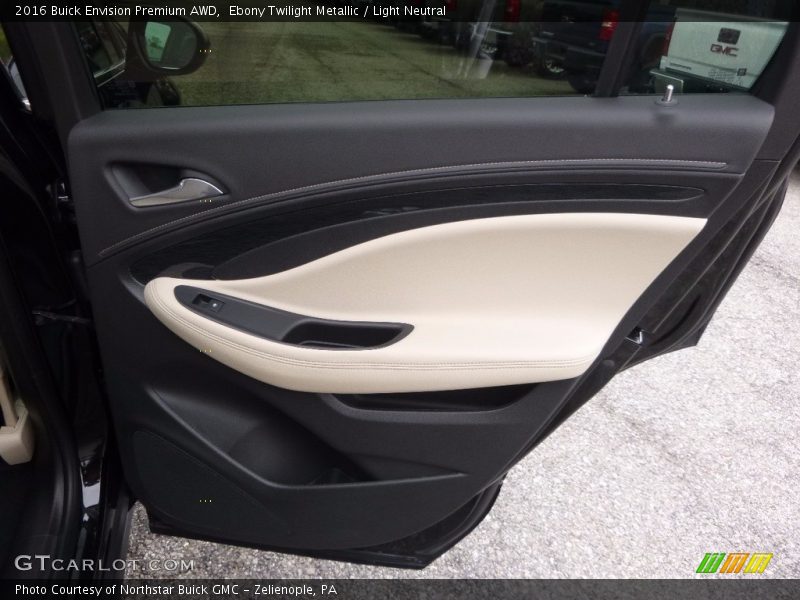 Ebony Twilight Metallic / Light Neutral 2016 Buick Envision Premium AWD