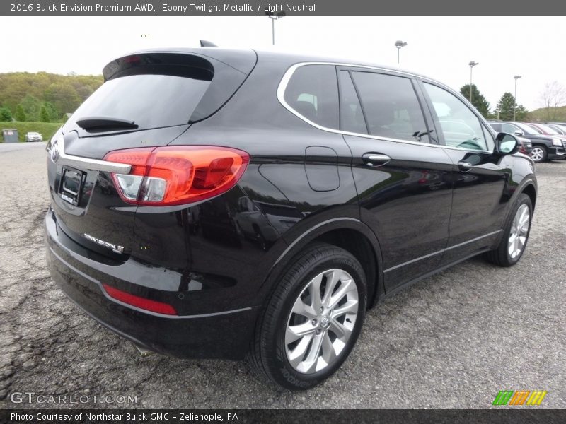Ebony Twilight Metallic / Light Neutral 2016 Buick Envision Premium AWD