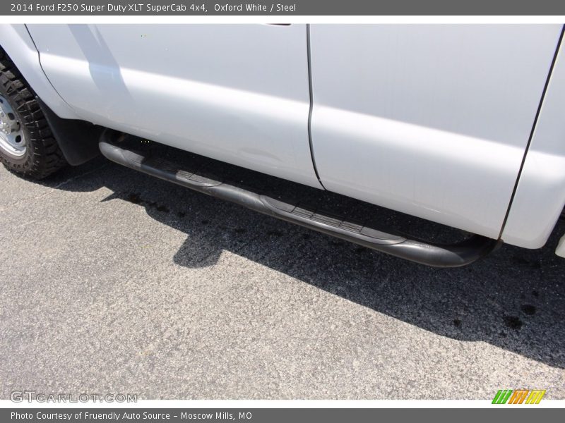 Oxford White / Steel 2014 Ford F250 Super Duty XLT SuperCab 4x4