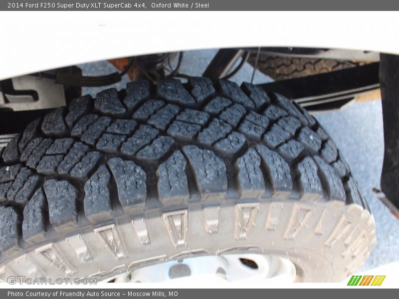 Oxford White / Steel 2014 Ford F250 Super Duty XLT SuperCab 4x4