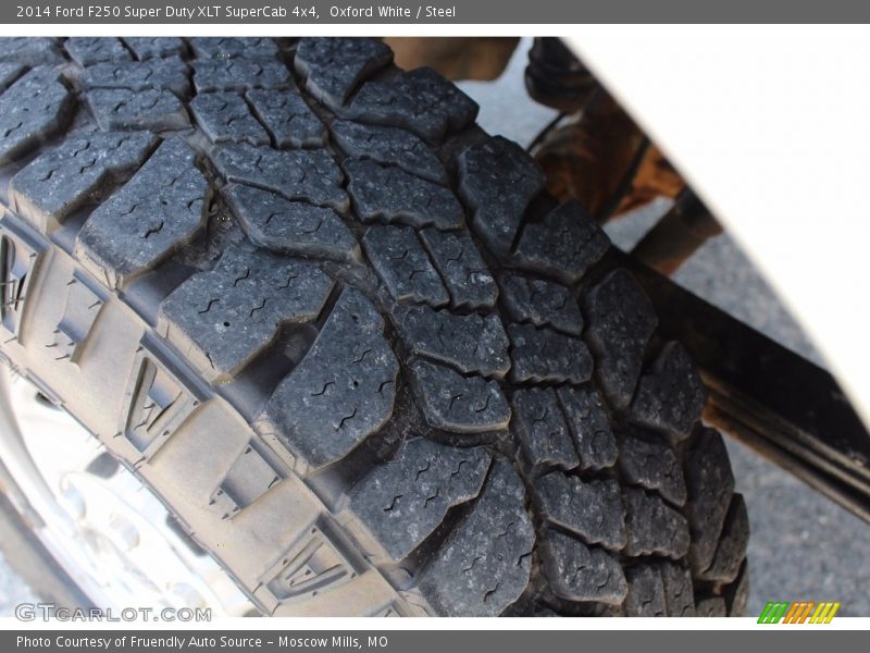 Oxford White / Steel 2014 Ford F250 Super Duty XLT SuperCab 4x4
